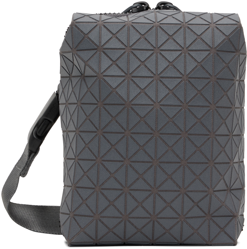 Bao Bao Issey Miyake BAO BAO ISSEY MIYAKE Gray Beetle Bag