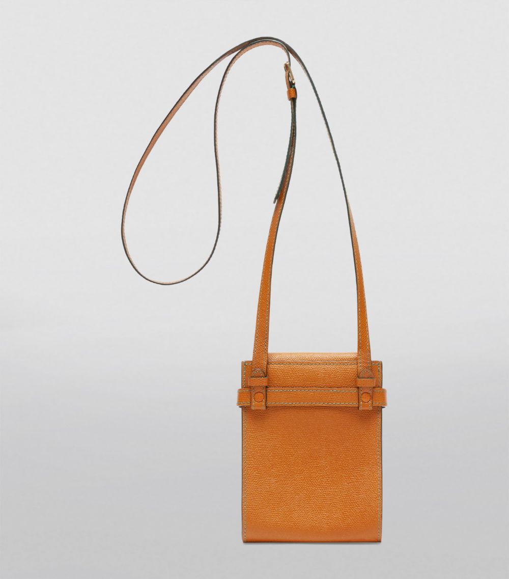 Valextra Brera B-Tracollina Crossbody Bag