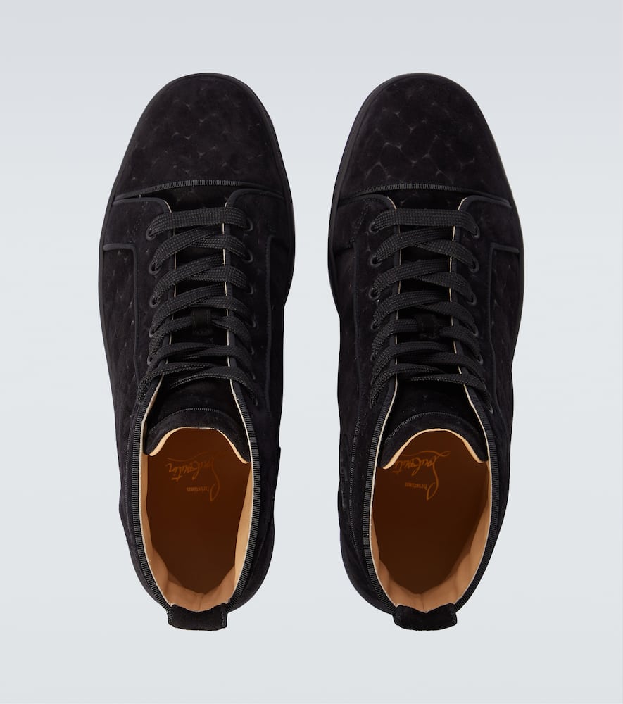 Louis suede high-top sneakers