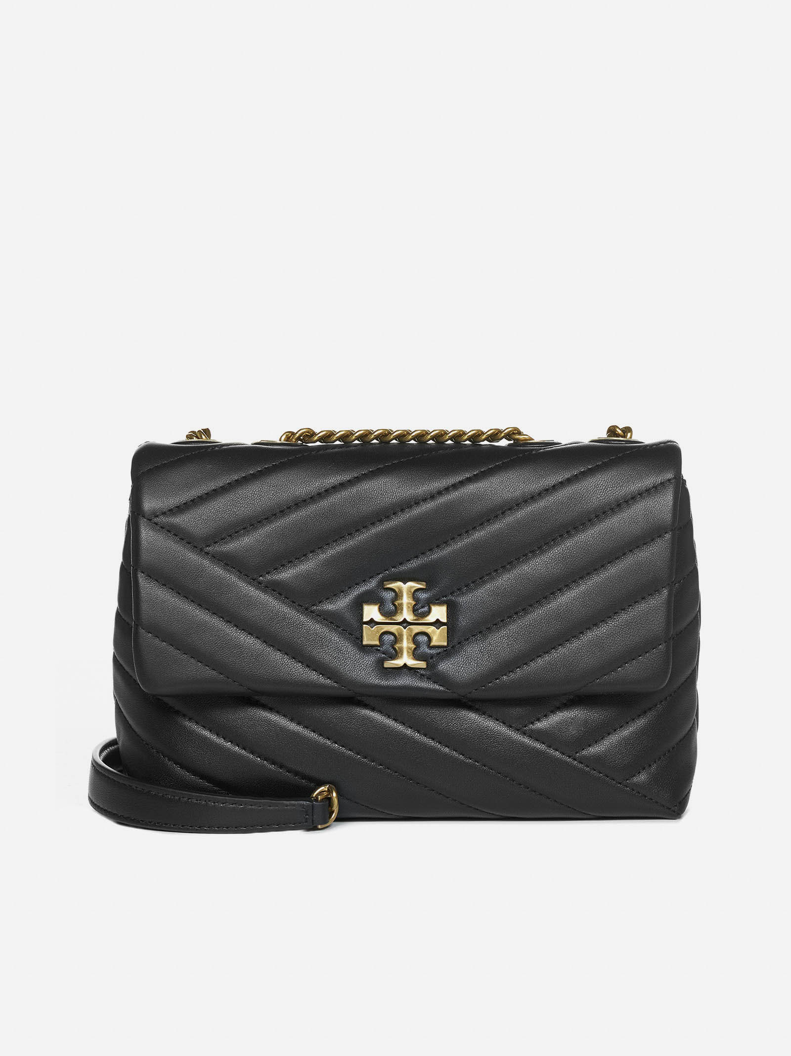 Tory Burch KIRA CHEVRON SMALL CONVERTIBLE LEATHER SHOULDER BAG size One  Size - Realry: A global fashion sites aggregator