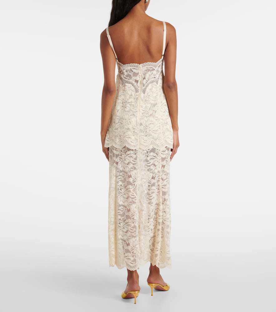 Lace maxi dress