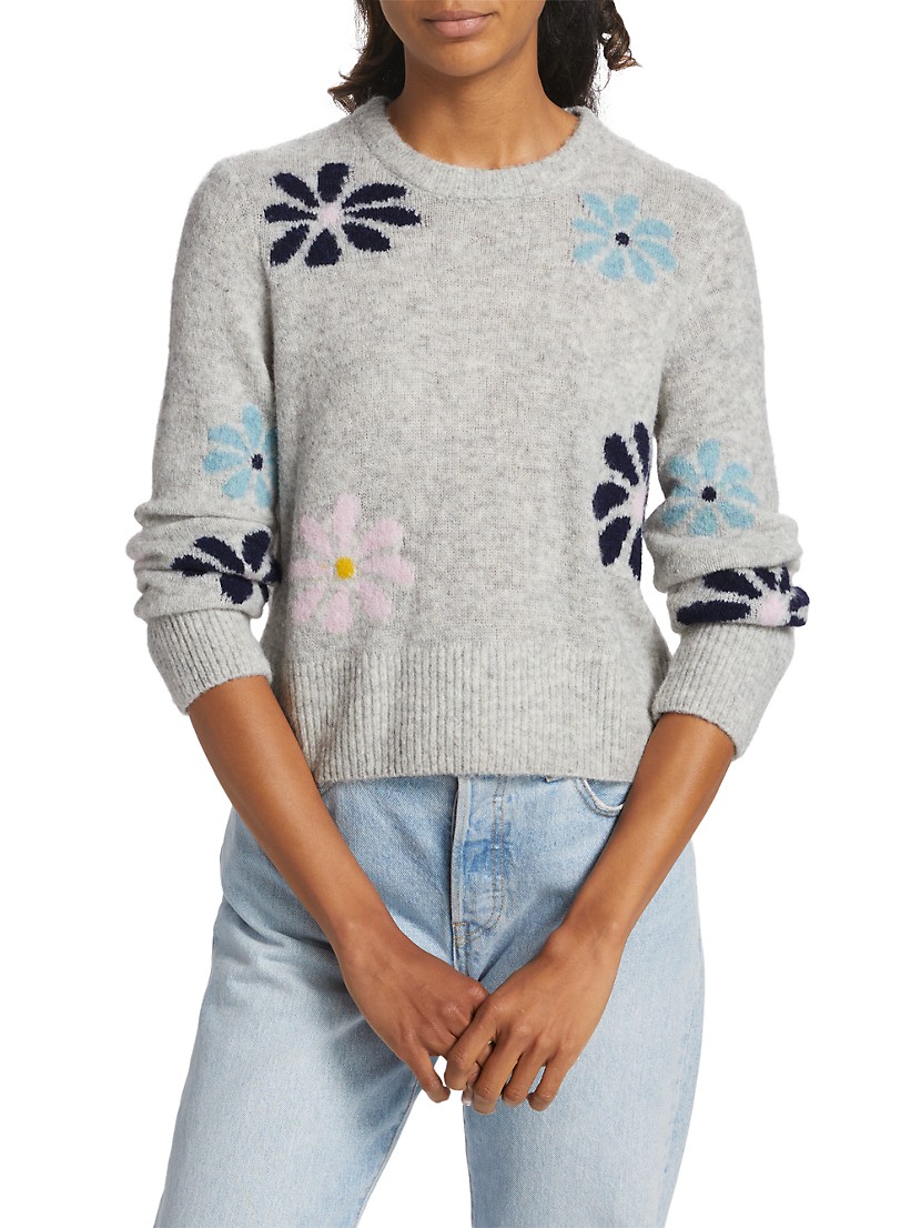 Anise Floral Sweater