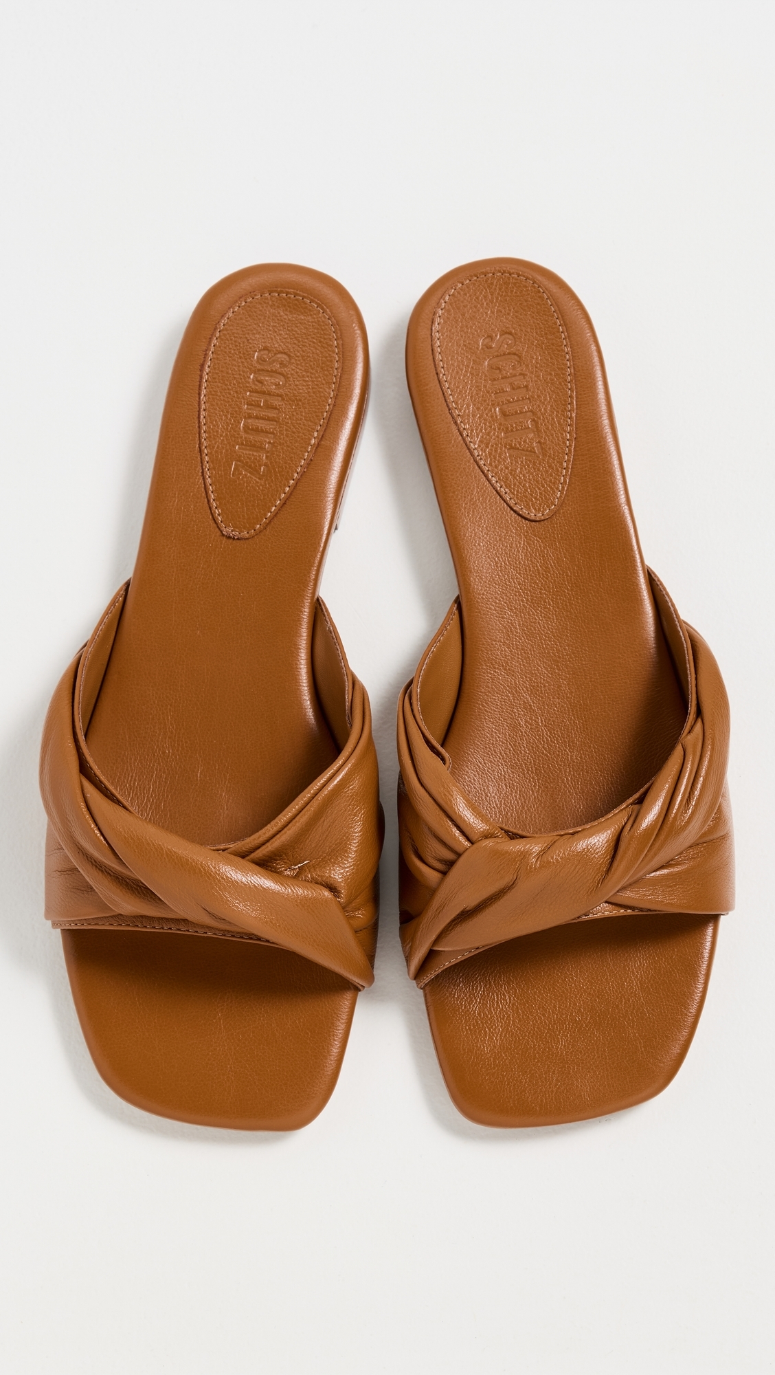 Schutz Lori Sporty Sandals Cuoio Brown