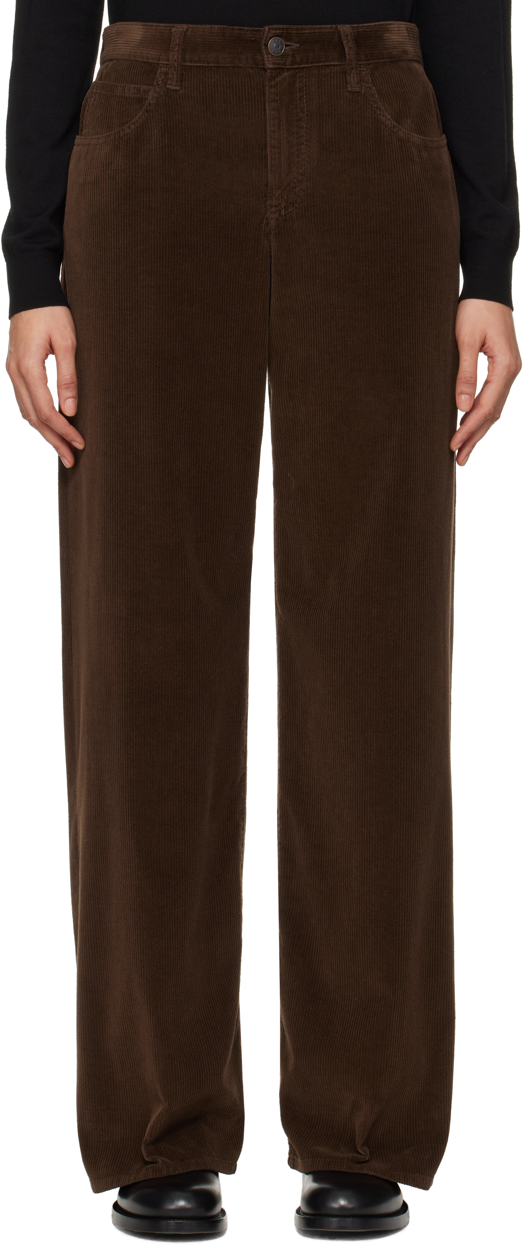 The Row Brown Eglitta Trousers