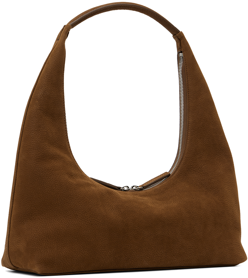 Marge Sherwood Brown Large Leather Shoulder Bag - Realry: Your