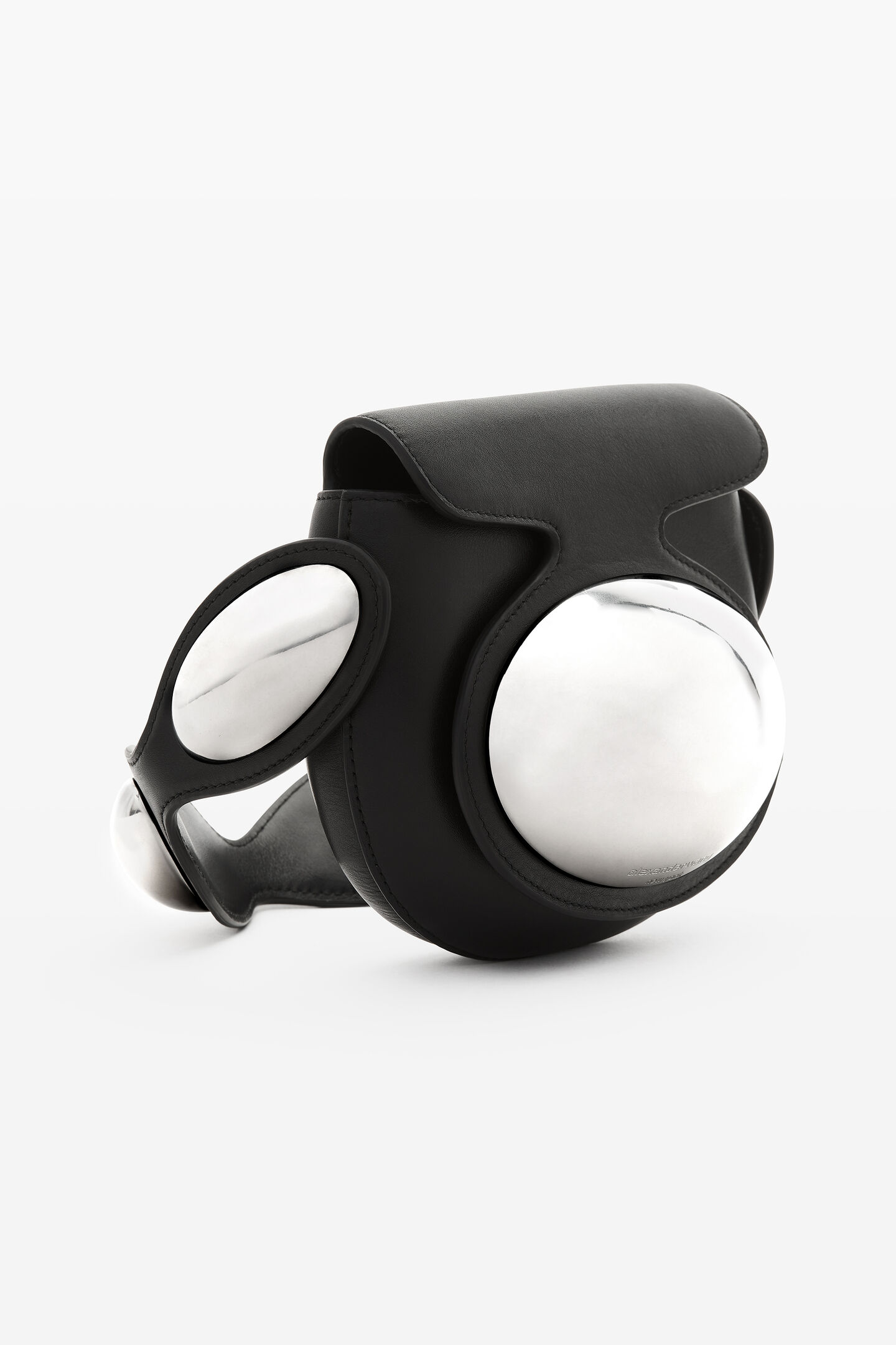 Women's Dome Mini Bag In Smooth Cow Leather Black