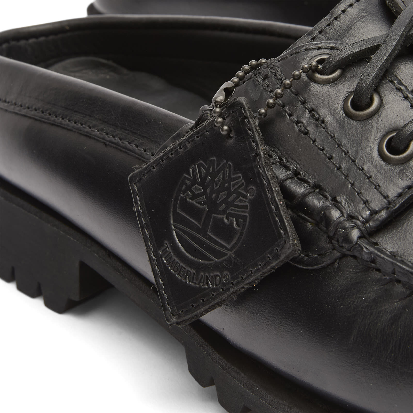 Men's 3 Eye Mule Black Full Grain
