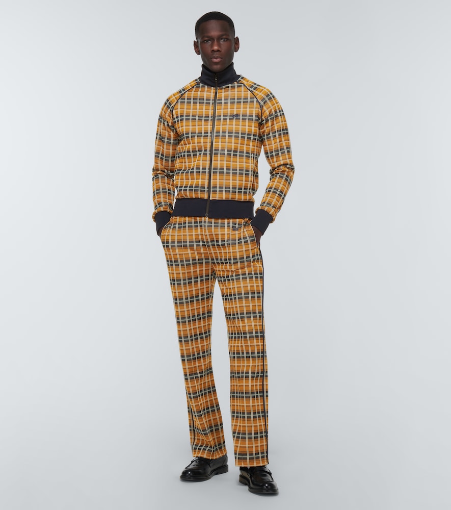 Samuel checked track pants