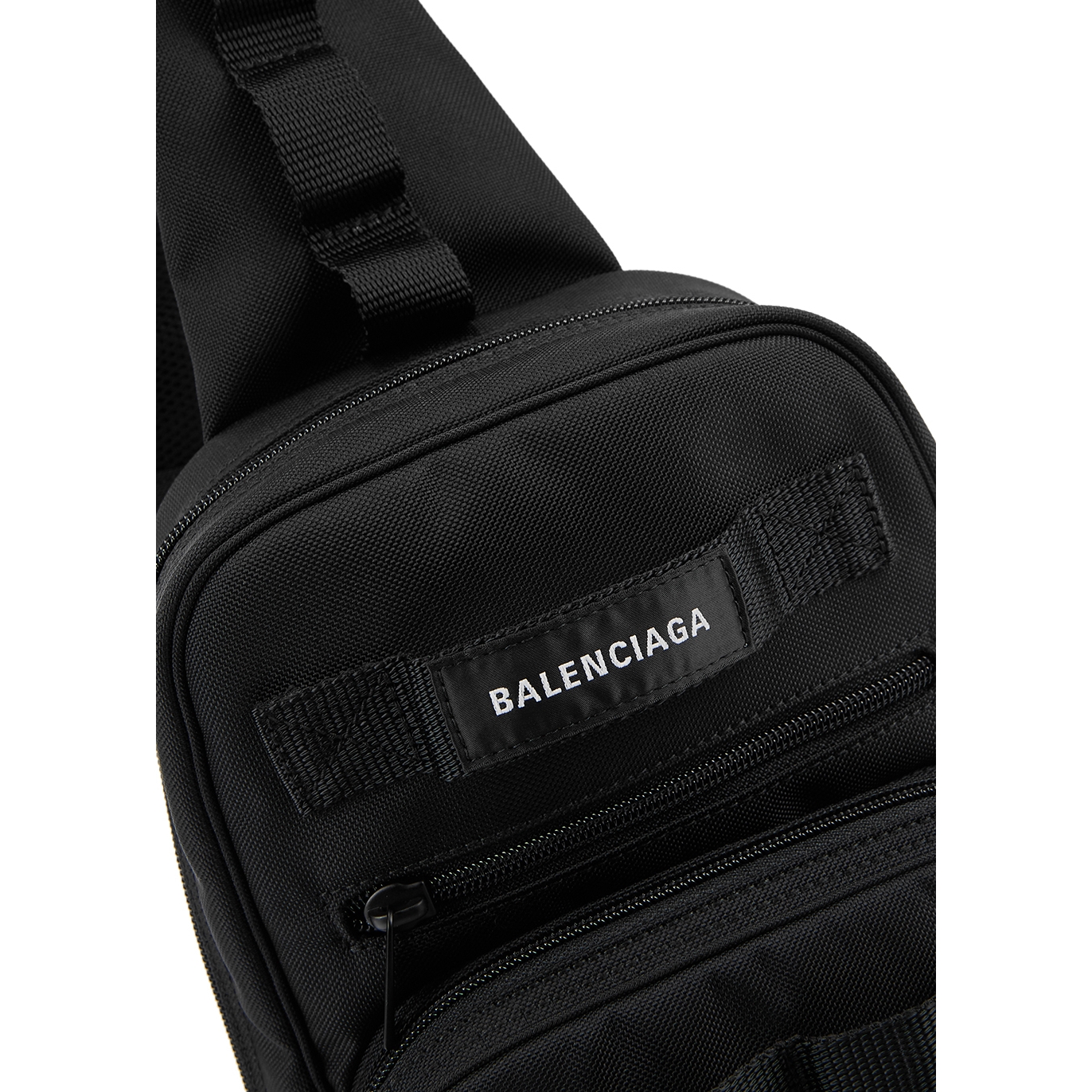 Balenciaga Army Crossbody Messenger Bag Black