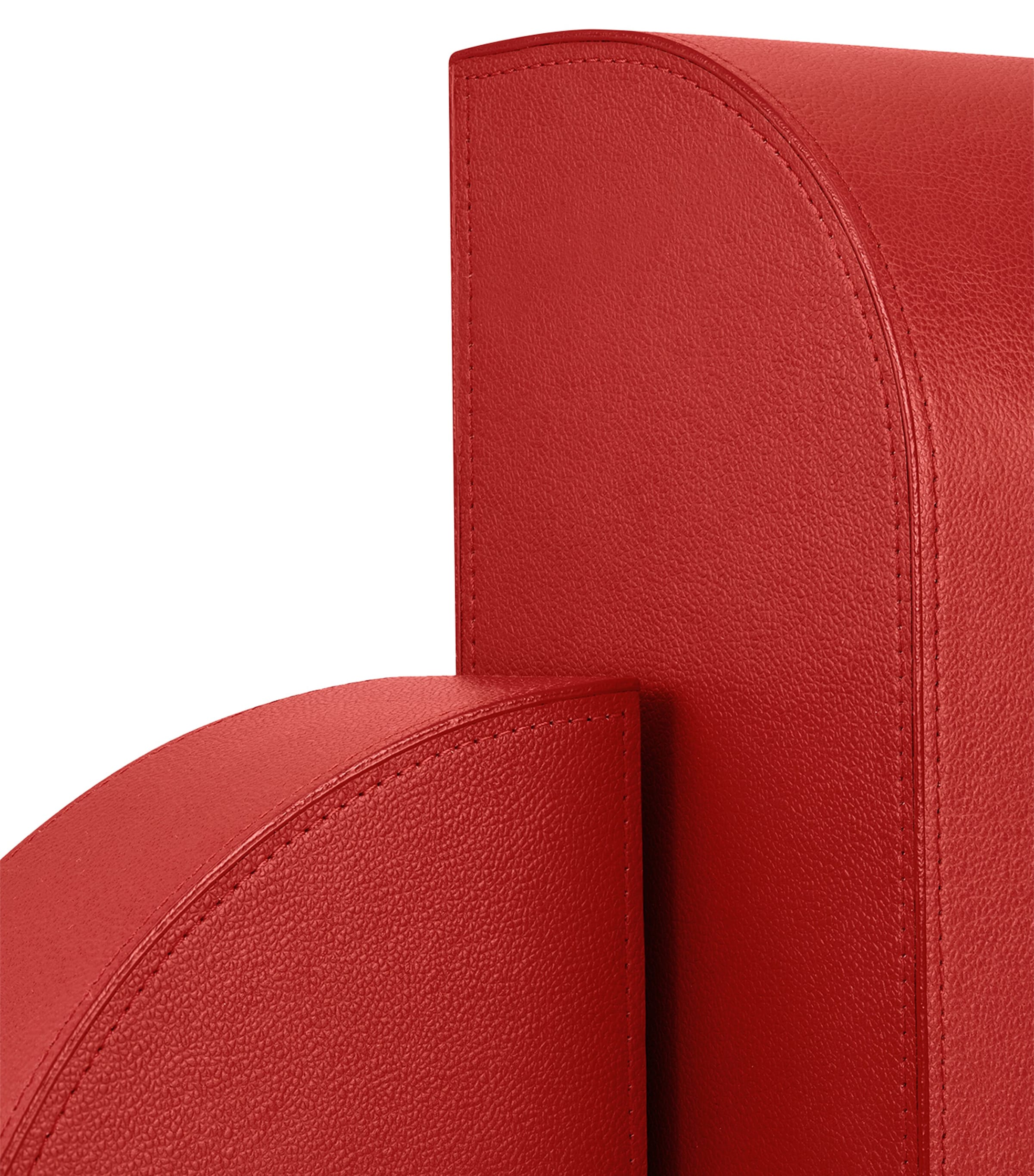 Leather Left Cubist Bookend