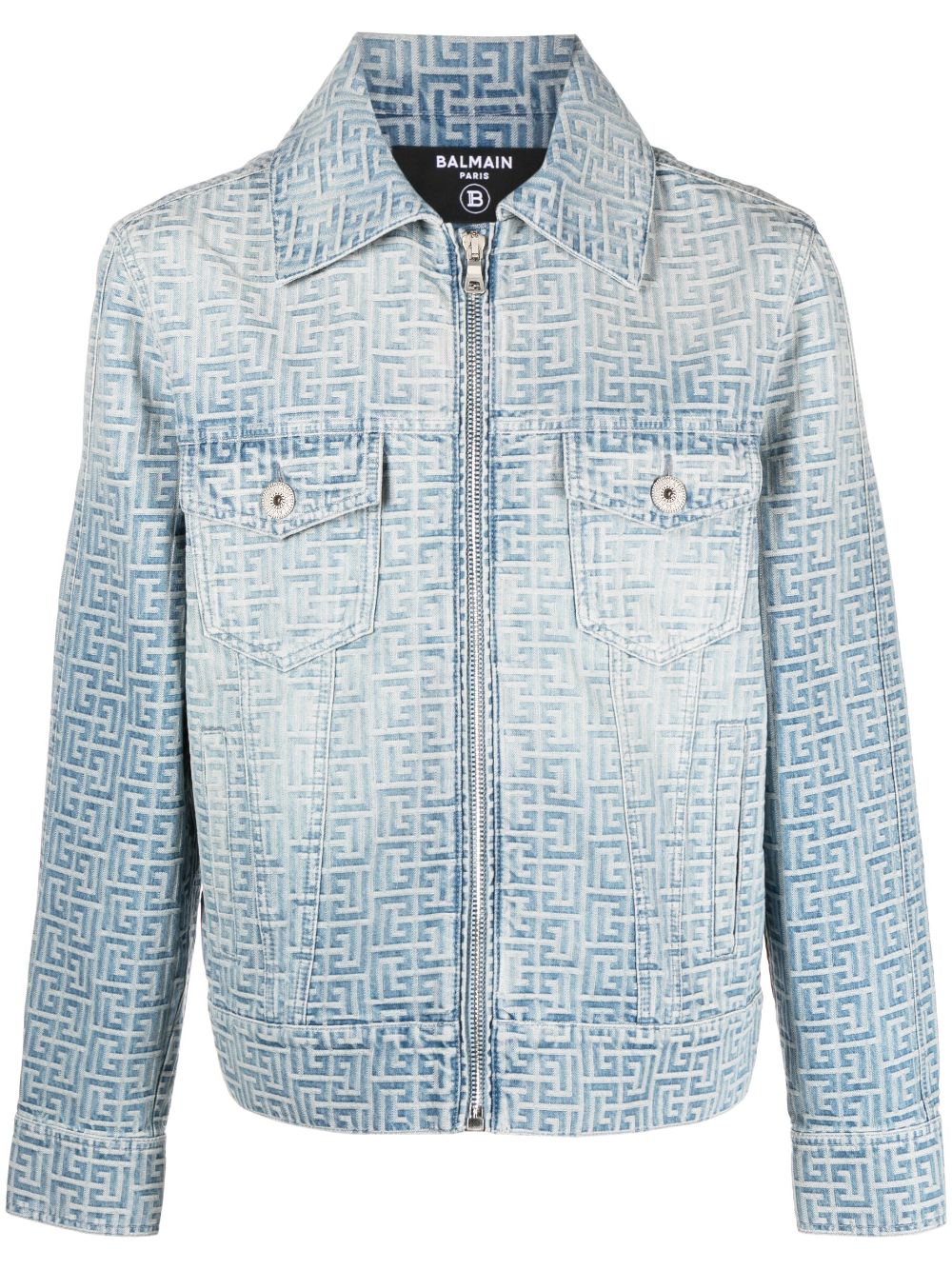 Monogram Jacquard Trucker Jacket