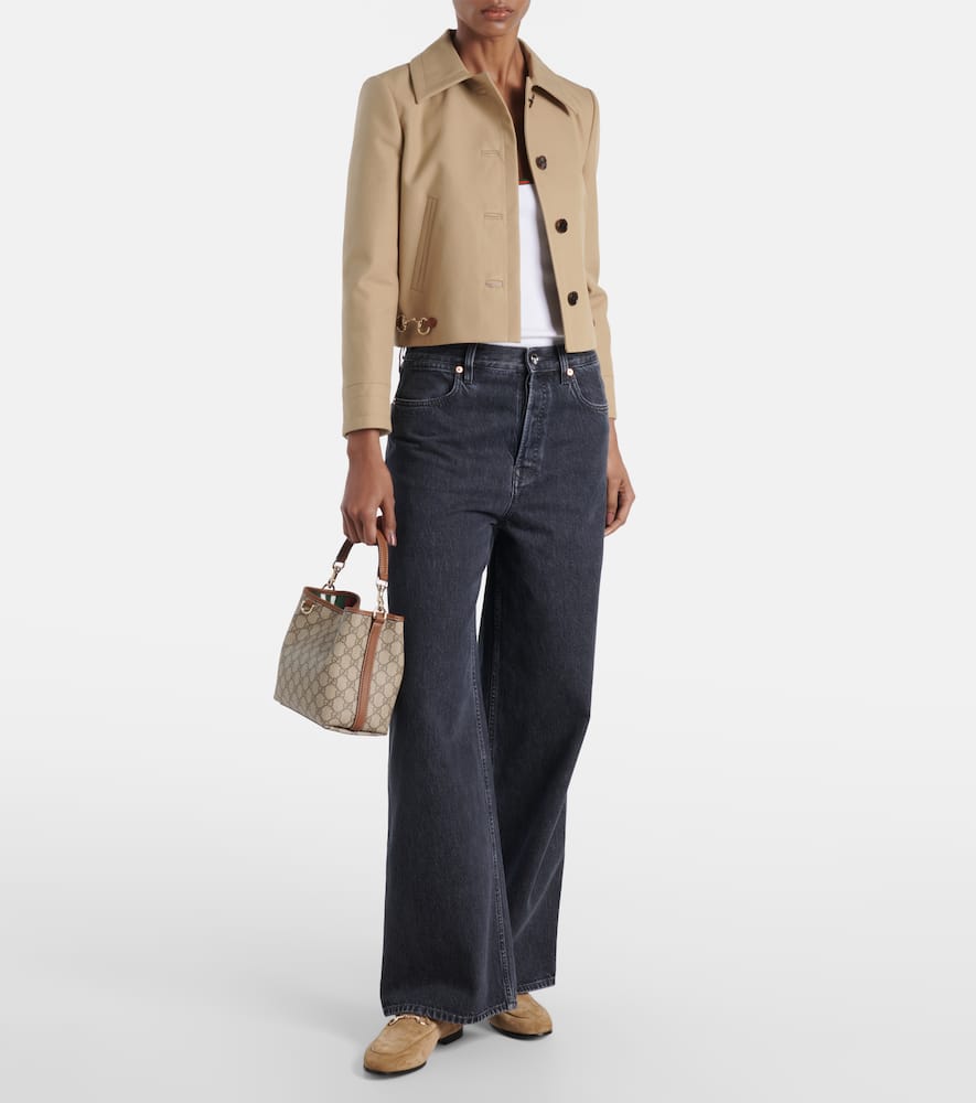 GG Emblem Small bucket bag