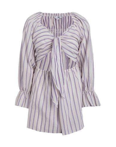 Topshop Woman Playsuit Ivory Size 4 Cotton, Polyester