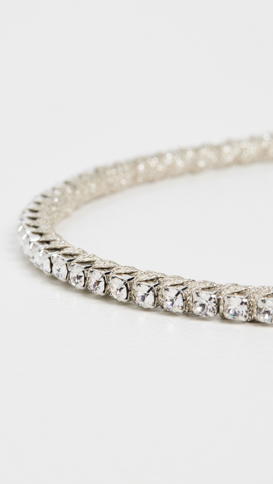 Lisbon Wrapped Headband Silver One Size