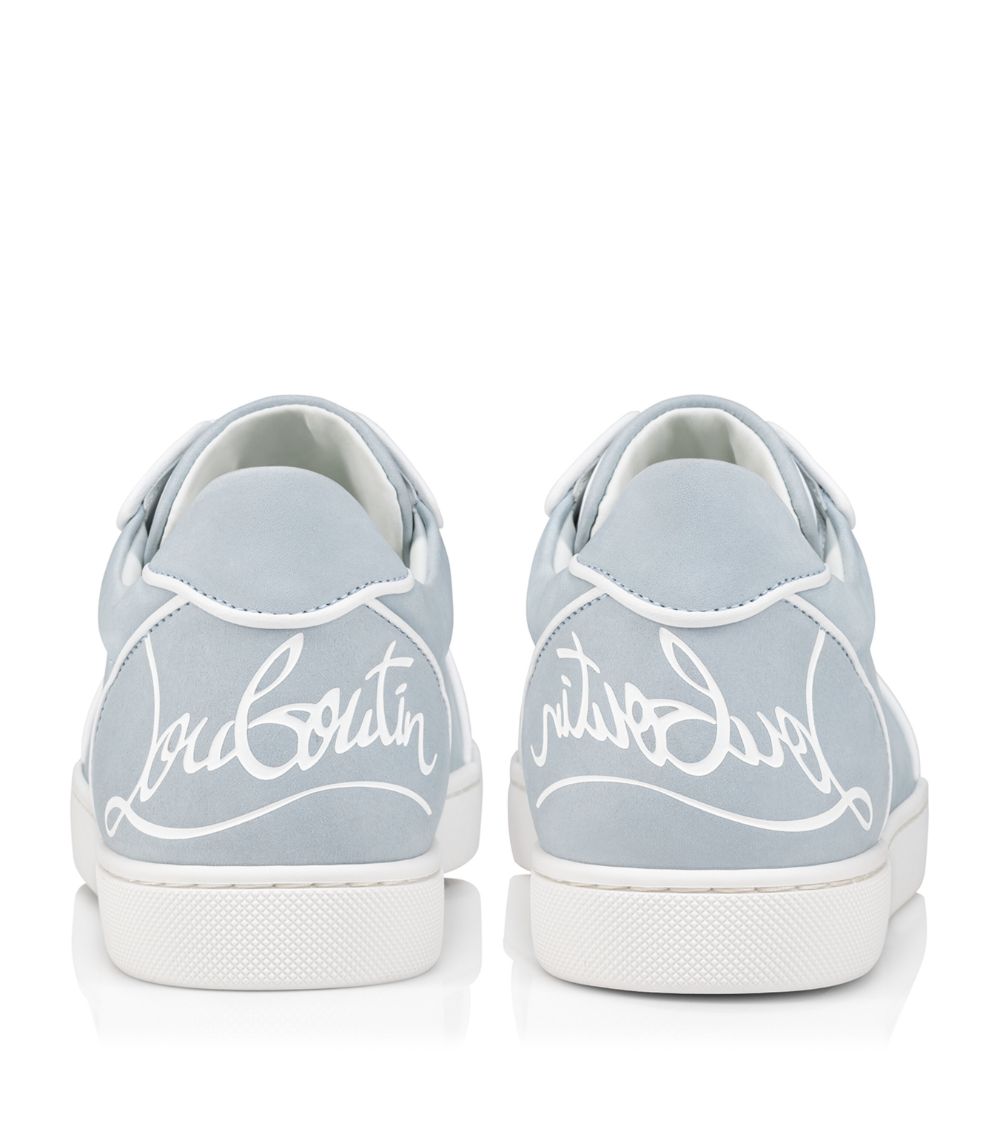 Vieira Orlato Leather Sneakers in White - Christian Louboutin