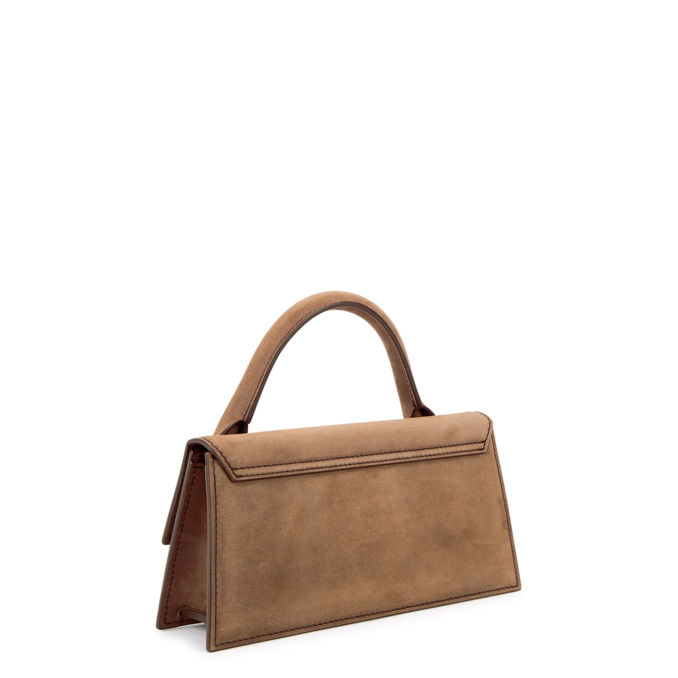 Le Chiquito Long suede shoulder bag, Jacquemus