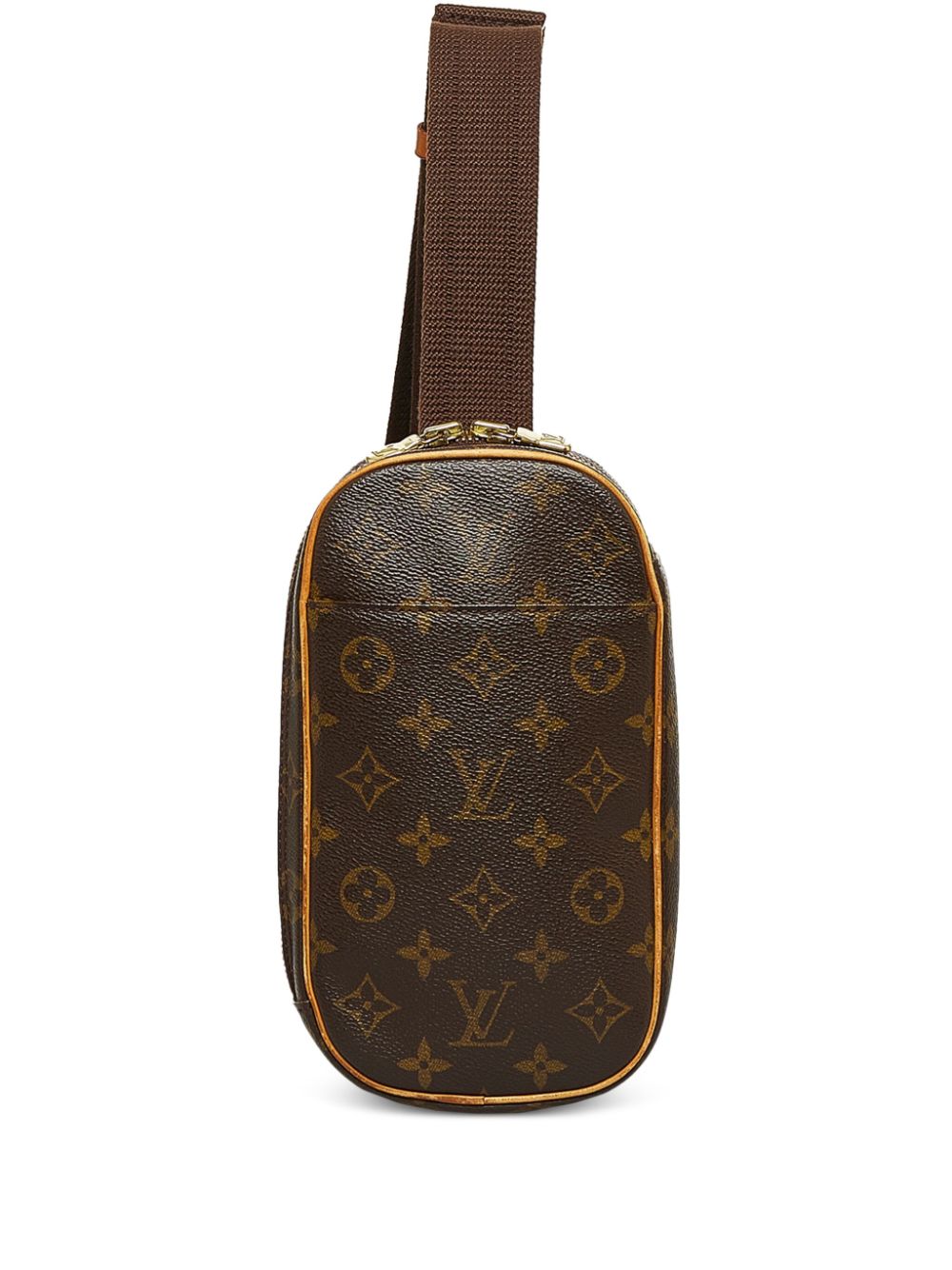 Louis Vuitton 2002 pre-owned Monogram Gange shoulder bag, Brown