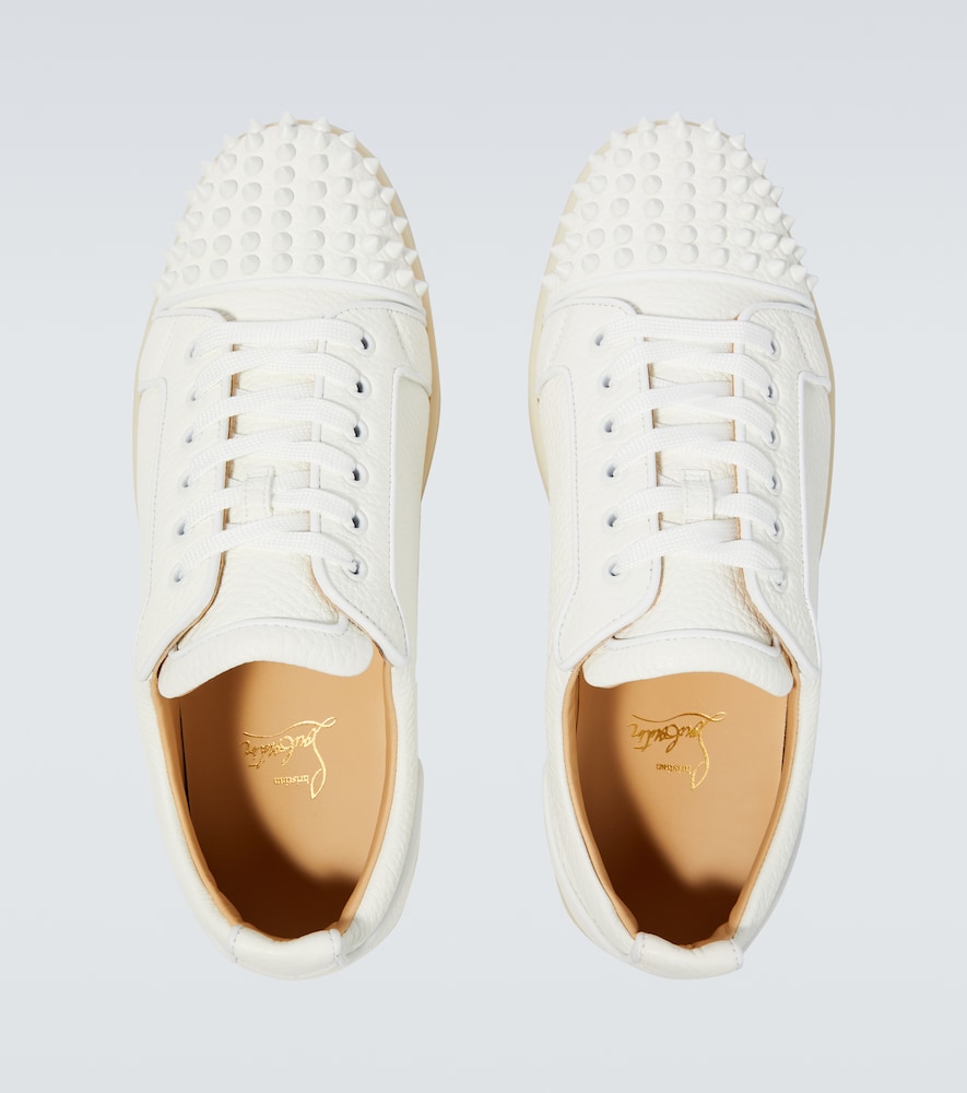 Christian Louboutin Fun Louis Junior Spikes leather trainers - Realry: Your  Fashion Search Engine