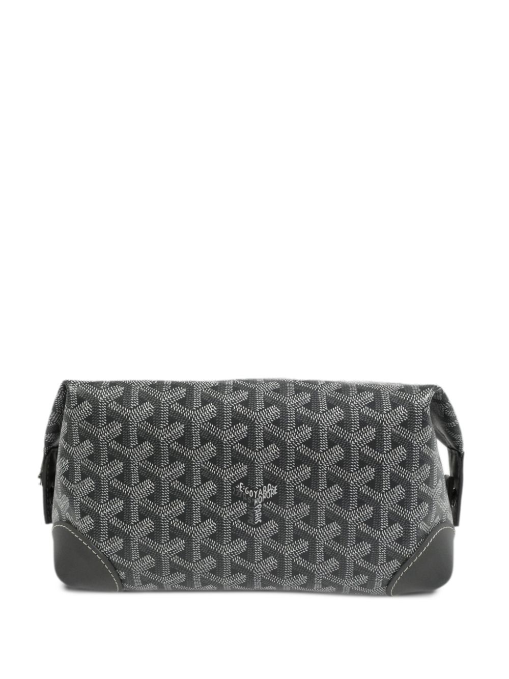 Goyard 1990-2000 Boeing 25 Clutch Bag - Grey