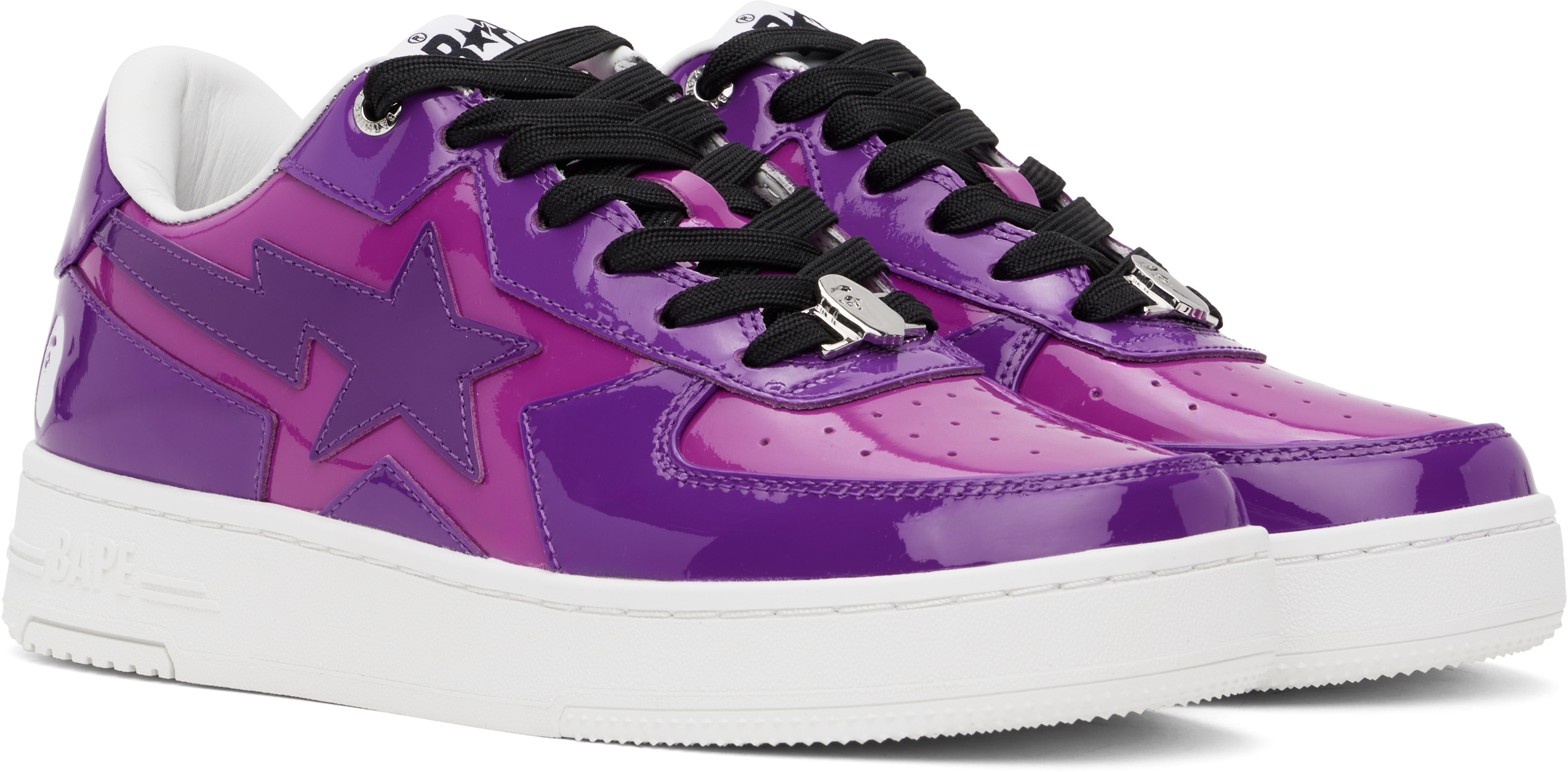 BAPE Purple BAPE STA ICON Sneakers