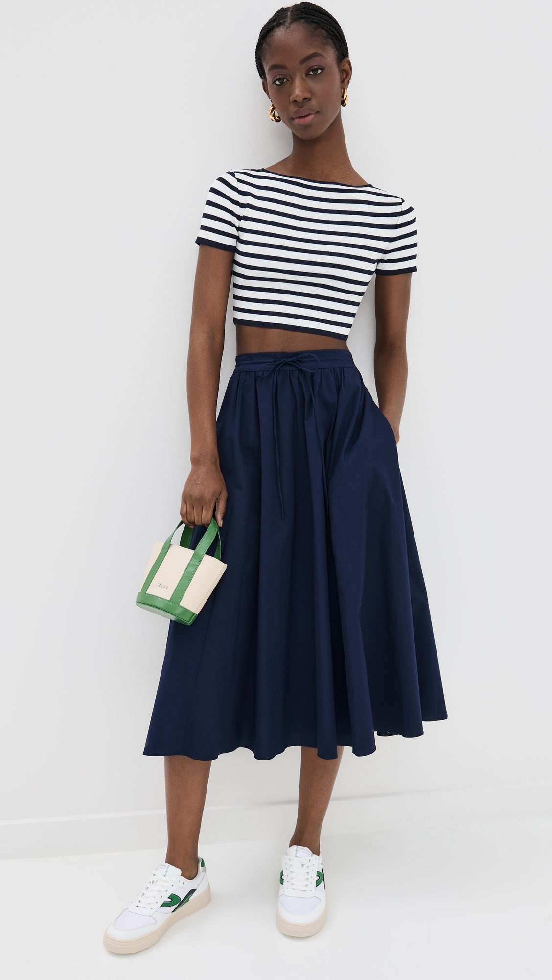Guard Top Navy/White