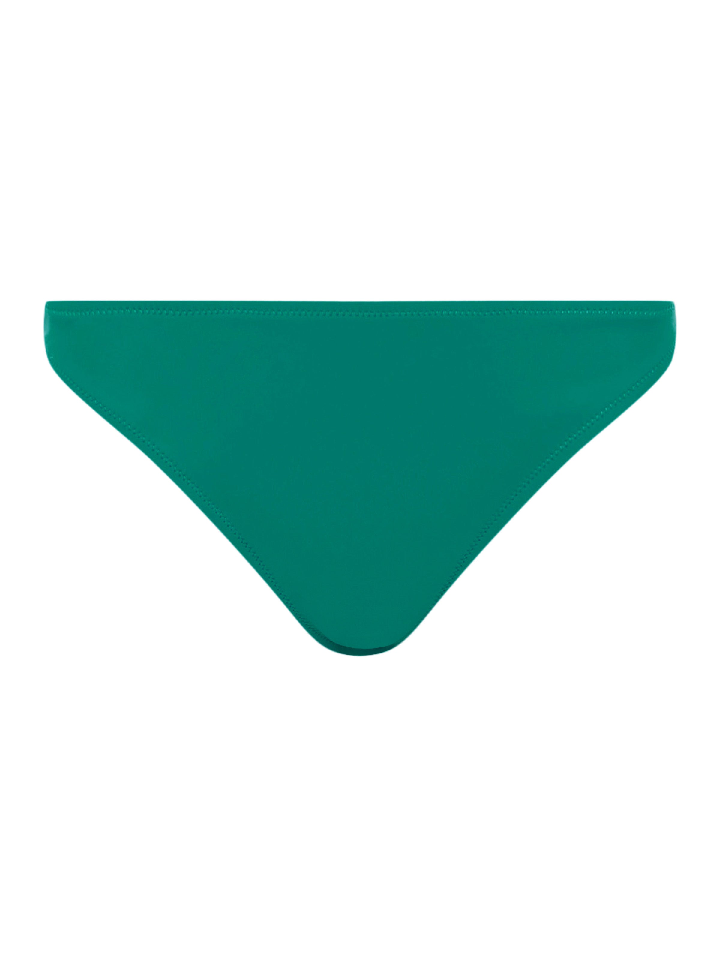 Jean Bikini Bottom In Emerald