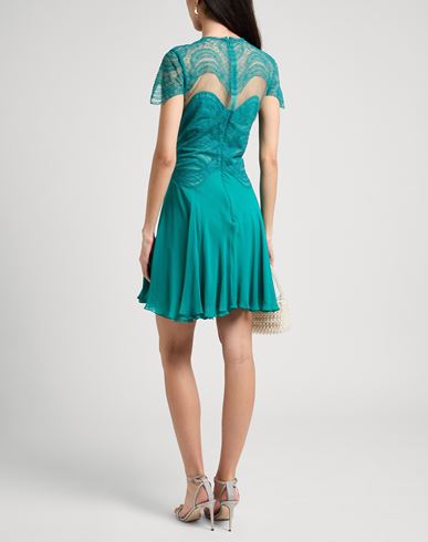 Woman Mini dress Emerald green