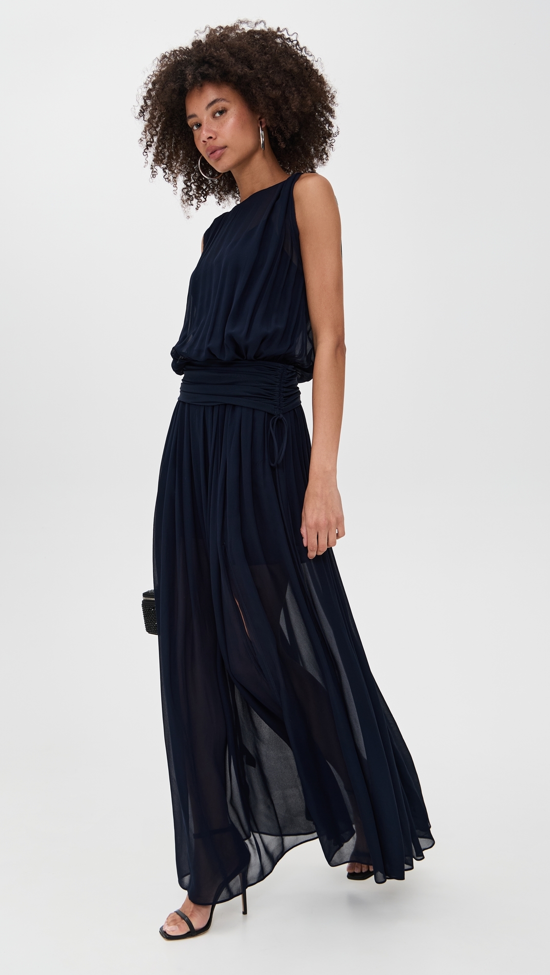 Rhone Drop Waist Dress Ink