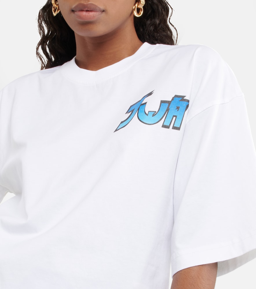X Run Hany logo cotton T-shirt