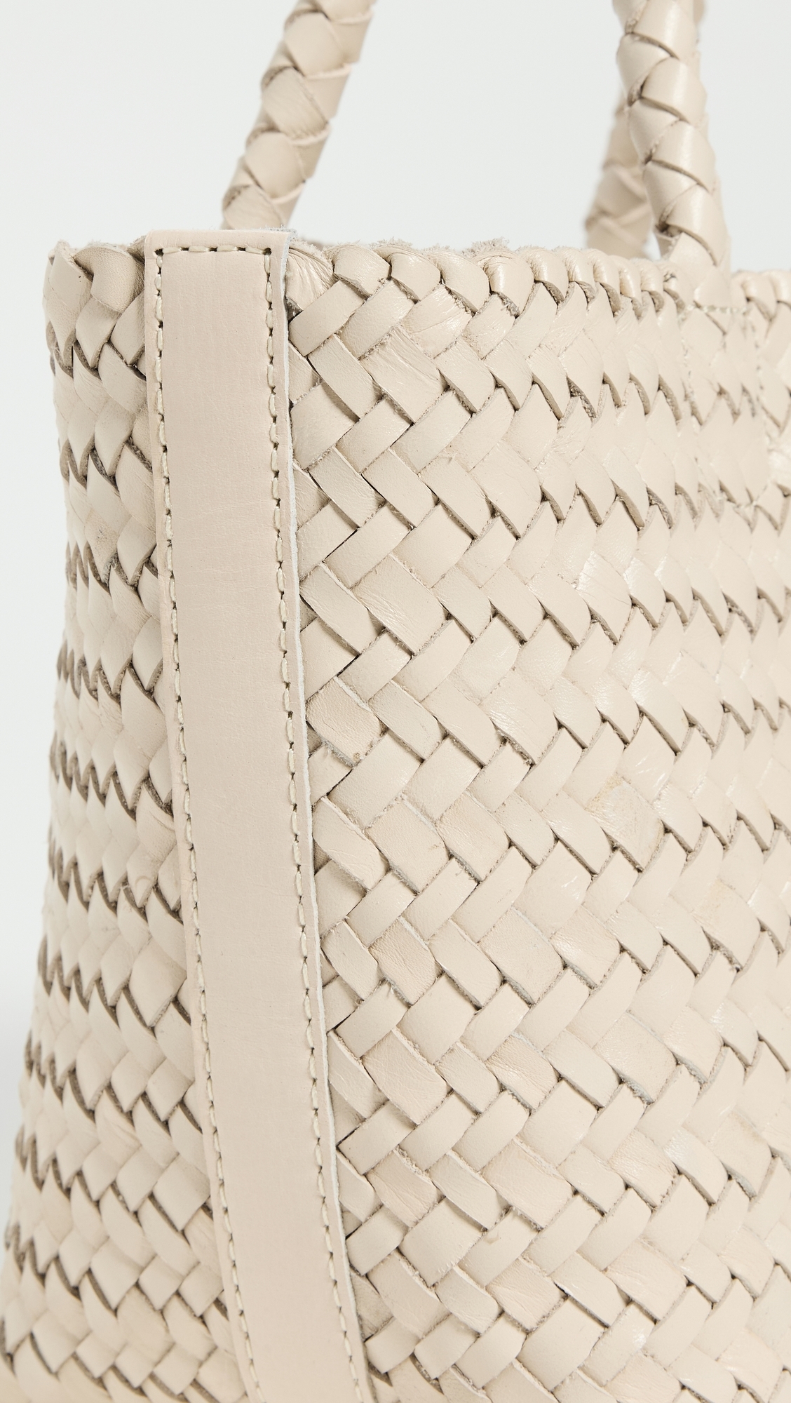 Madewell Small Handwoven Tote Alabaster One Size