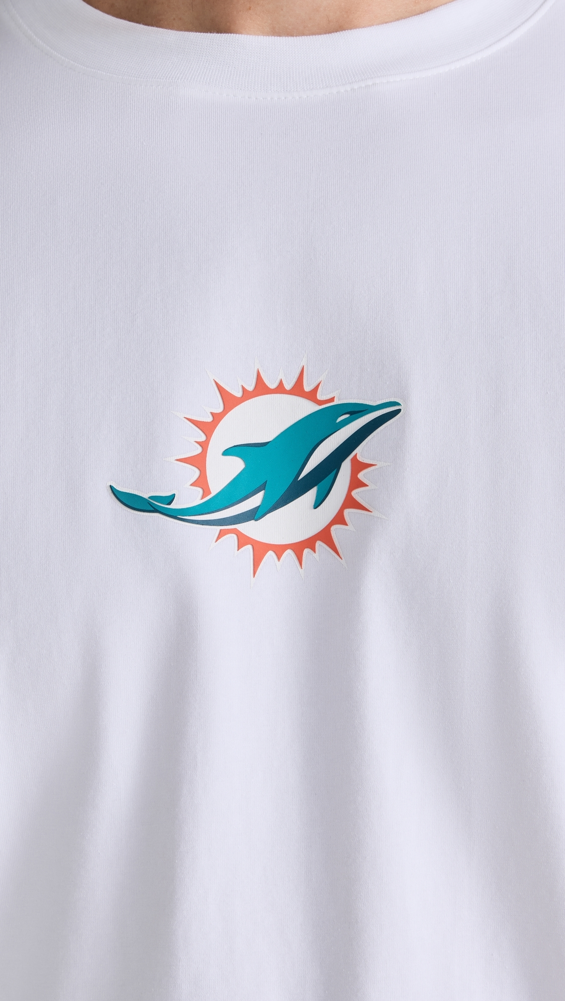 Dolphins Tee White