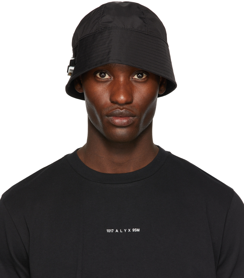 1017 Alyx 9sm | black buckle bucket hat