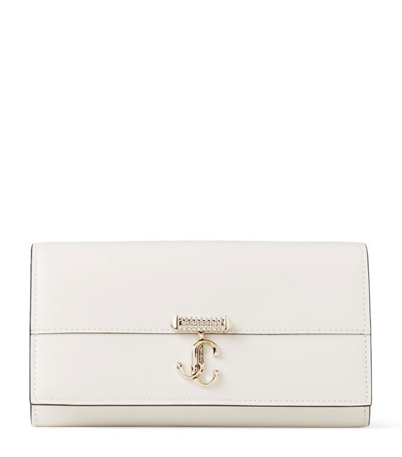 Jimmy Choo Varenne Leather Chain Wallet