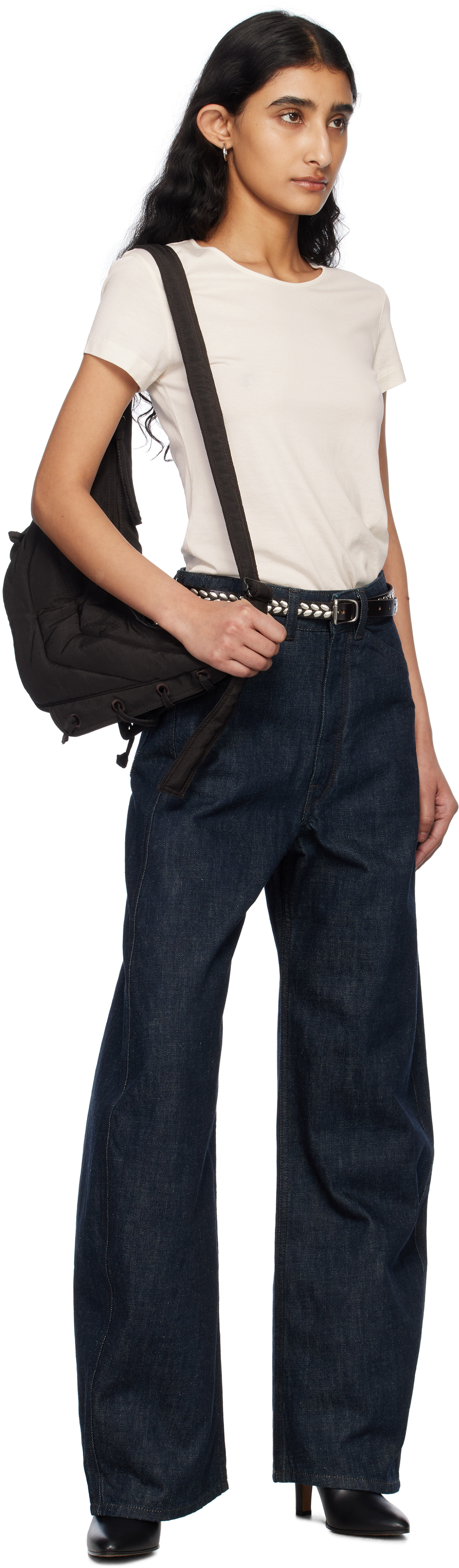 LEMAIRE Brown Small Soft Game Bag