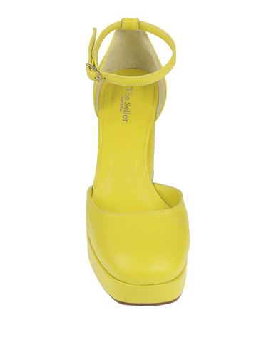 The Seller Woman Pumps Lime green Size 10 Leather