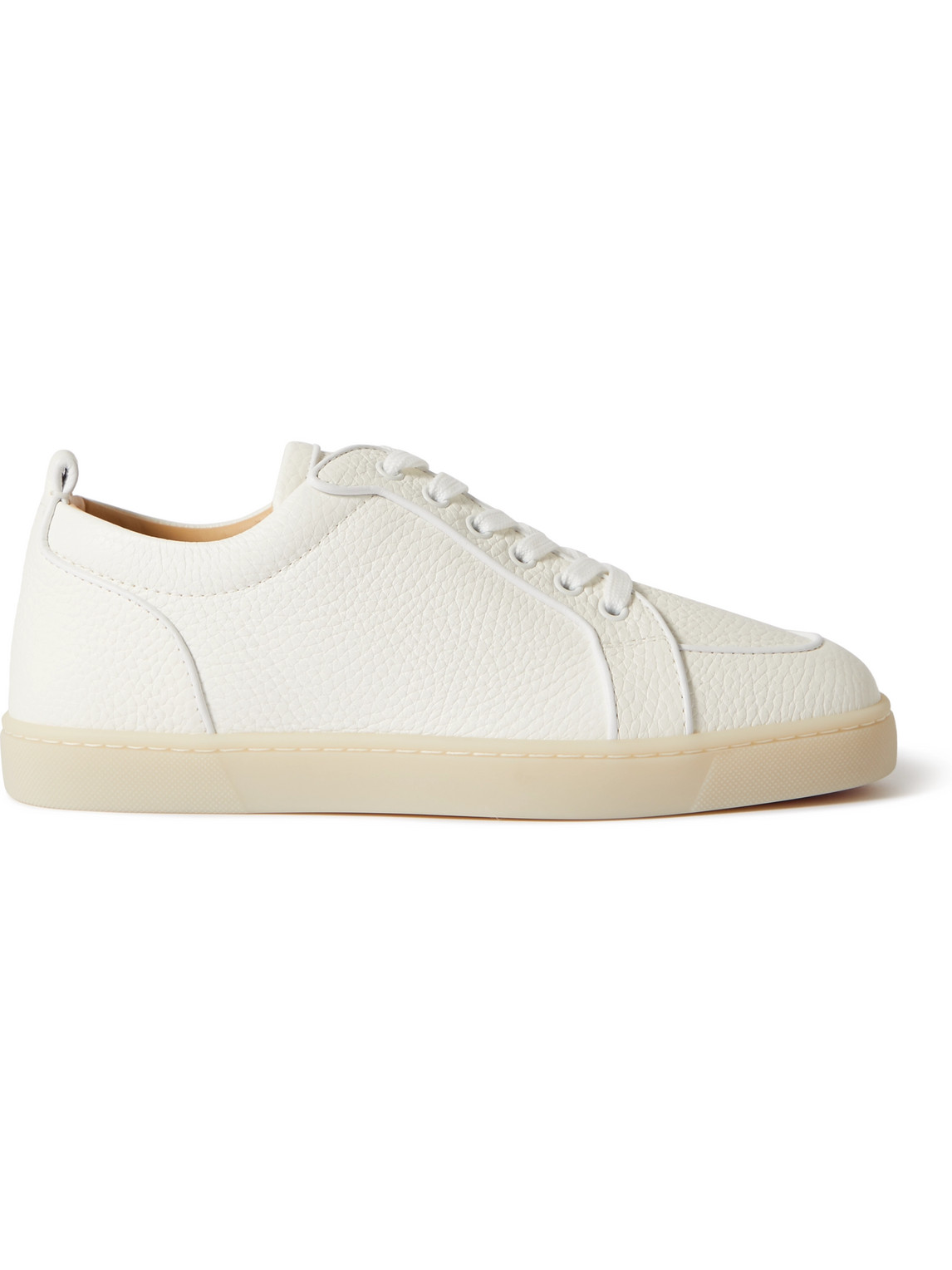 CHRISTIAN LOUBOUTIN Rantulow Full-Grain Leather Sneakers for Men