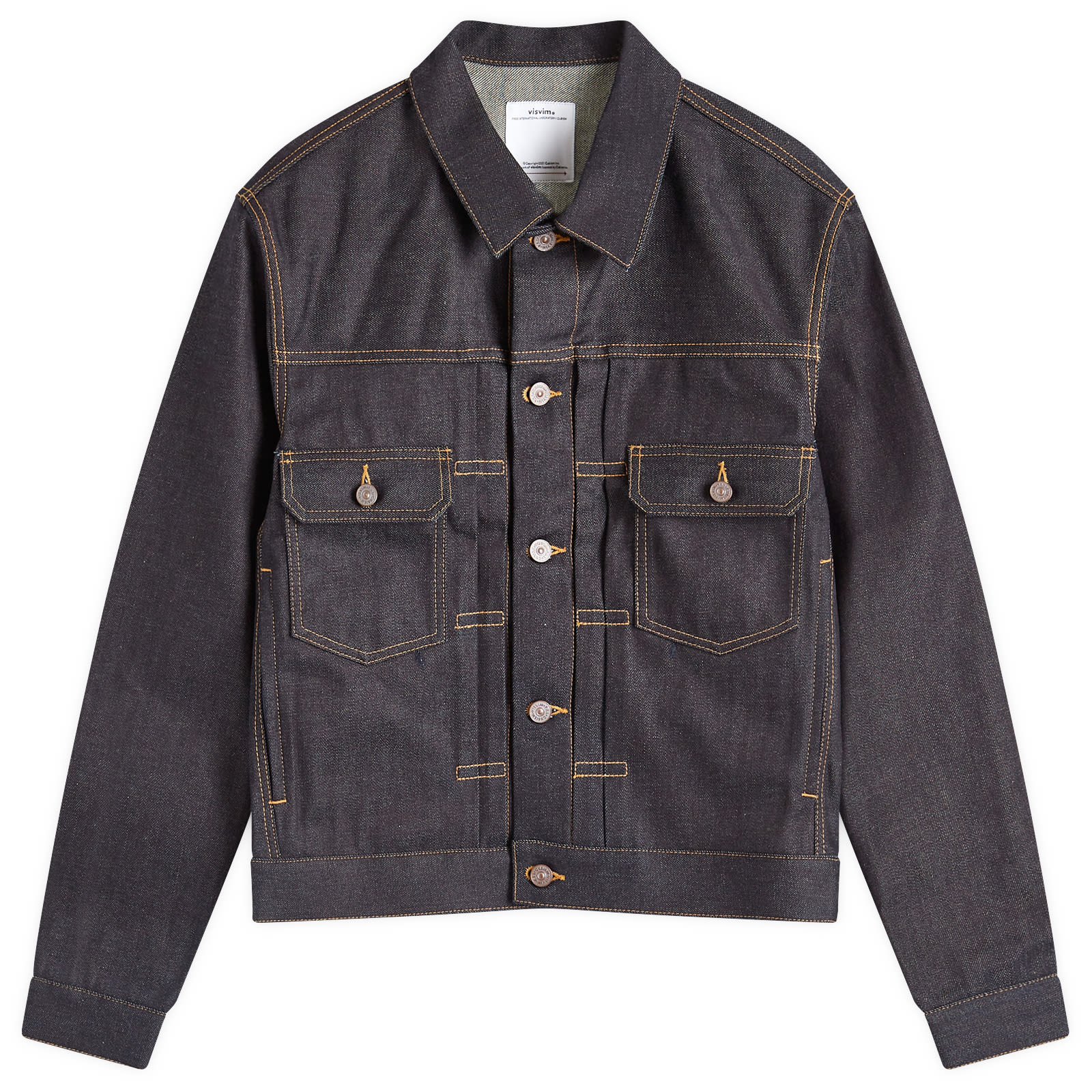 Men's 101 Unwashed Denim Jacket in Blue