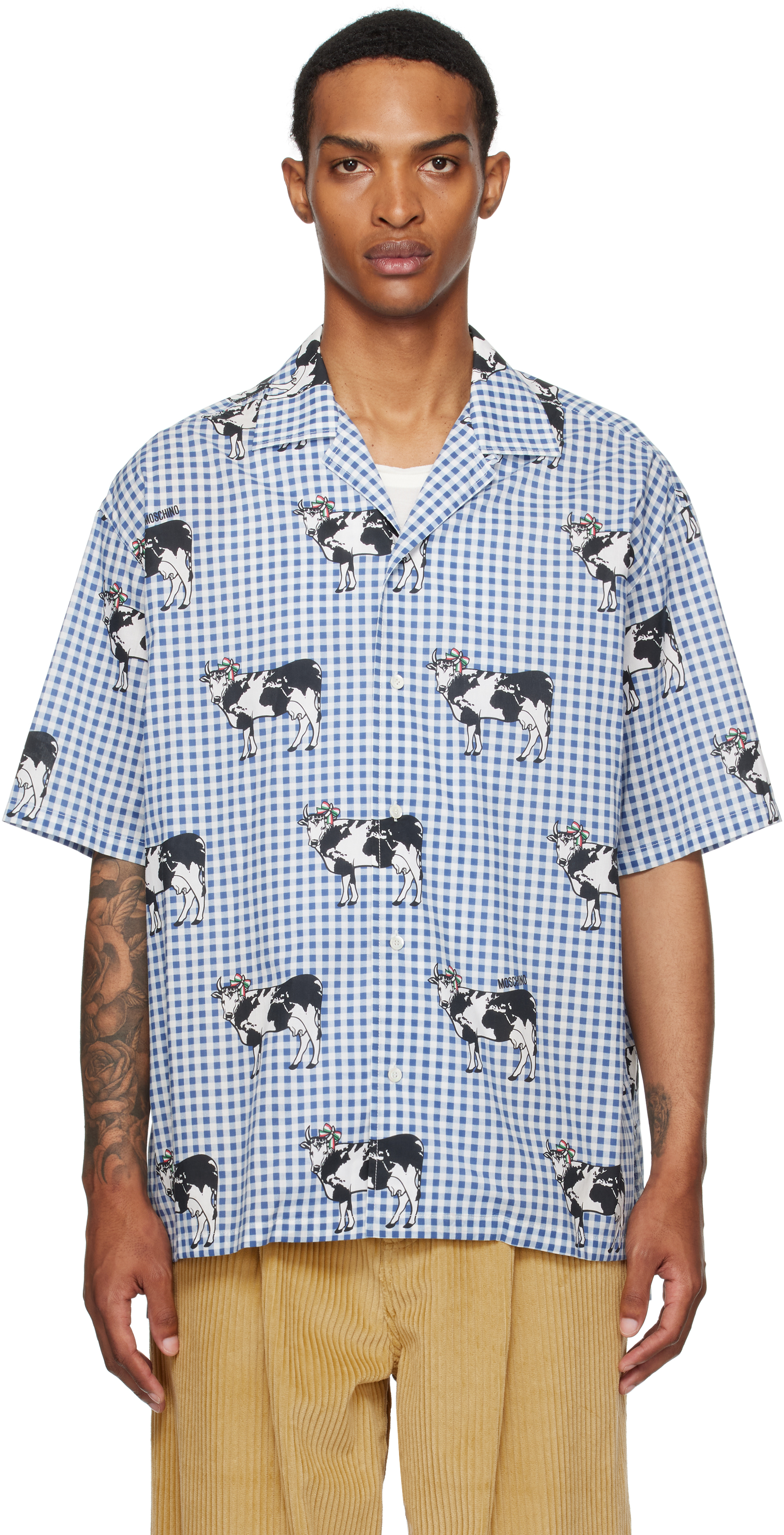 Blue Archive Cow Shirt