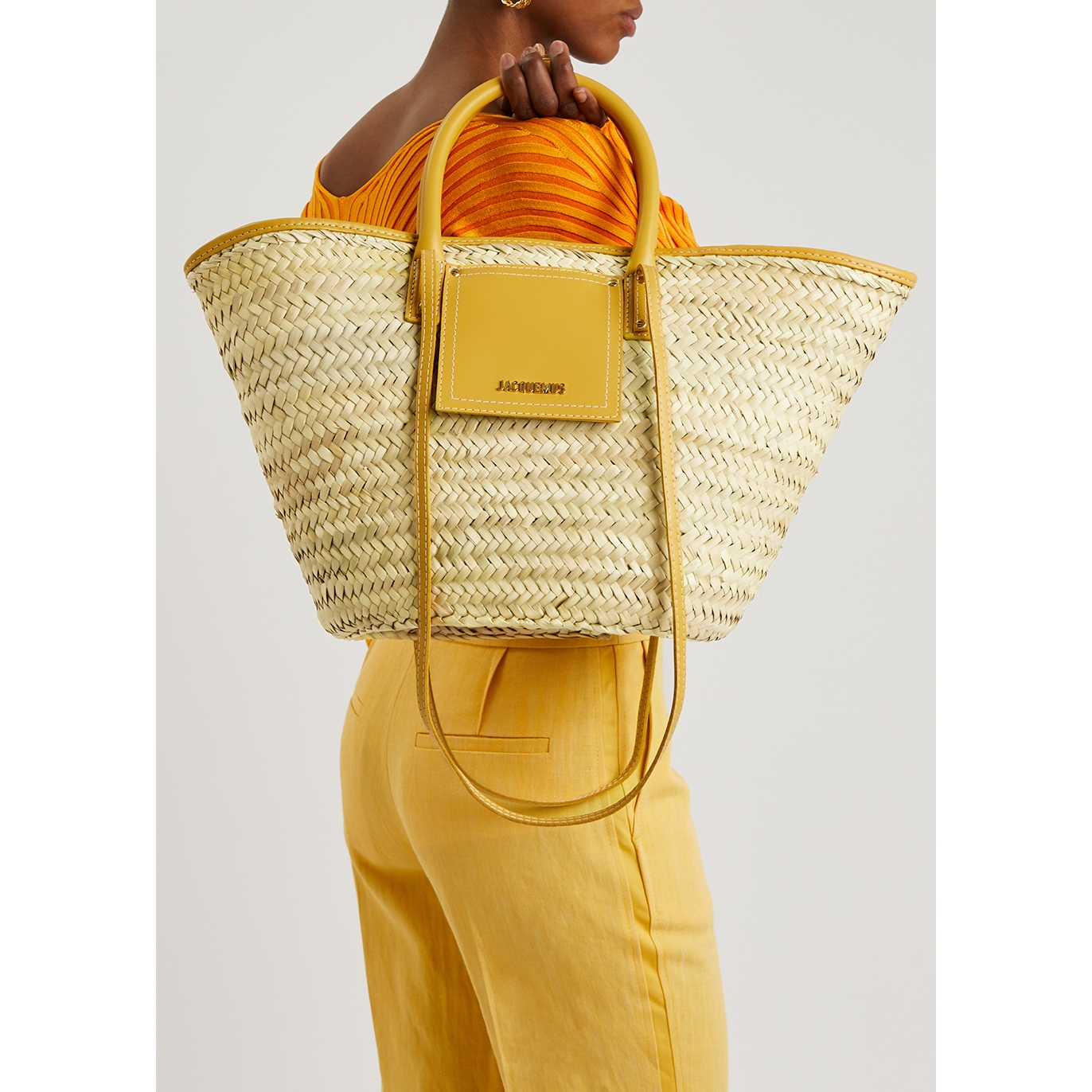 Jacquemus Le Panier Soli Tote Bag - Yellow - One Size