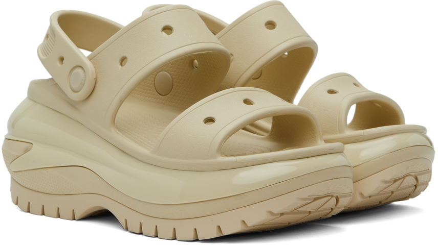 Crocs Off-White Mega Crush Sandals