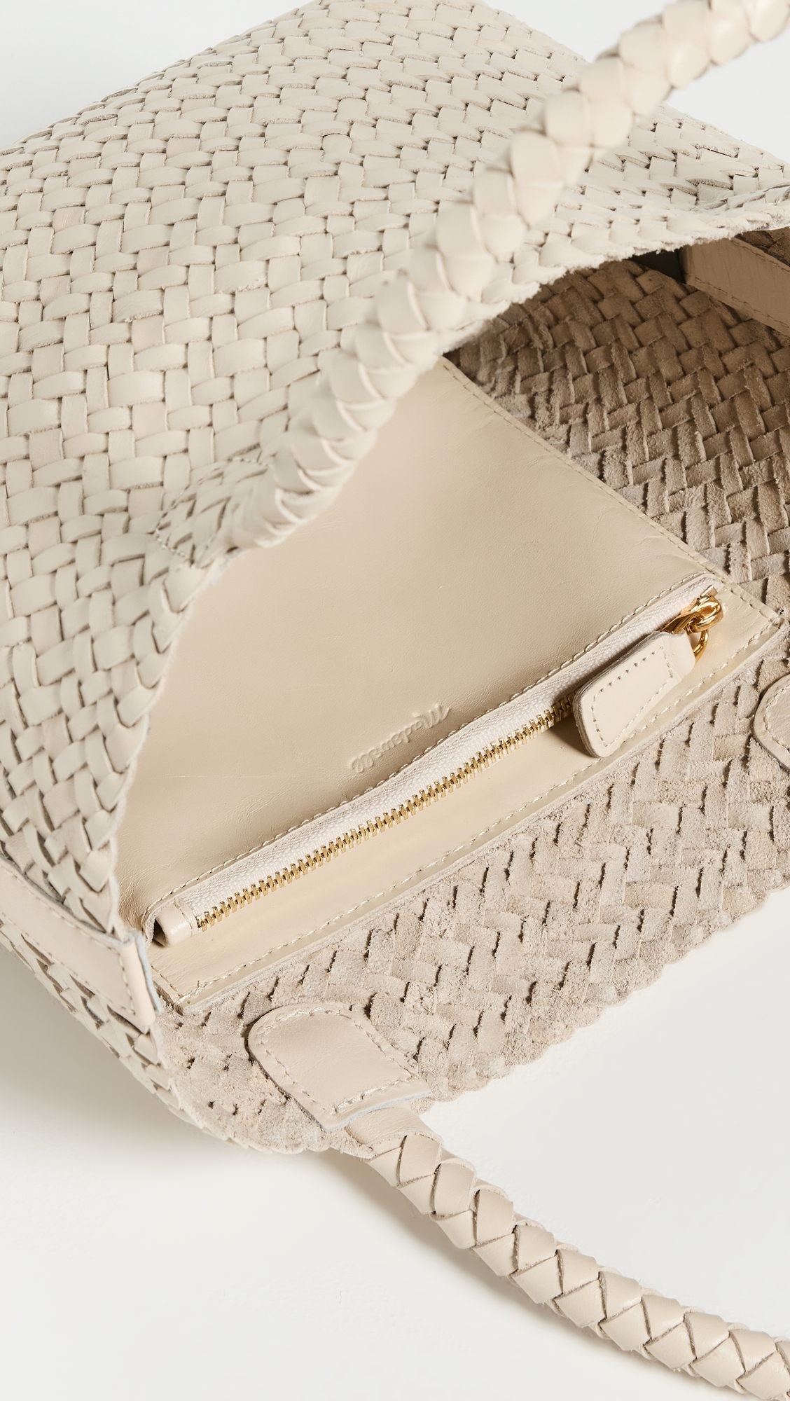 Madewell Small Handwoven Tote Alabaster One Size