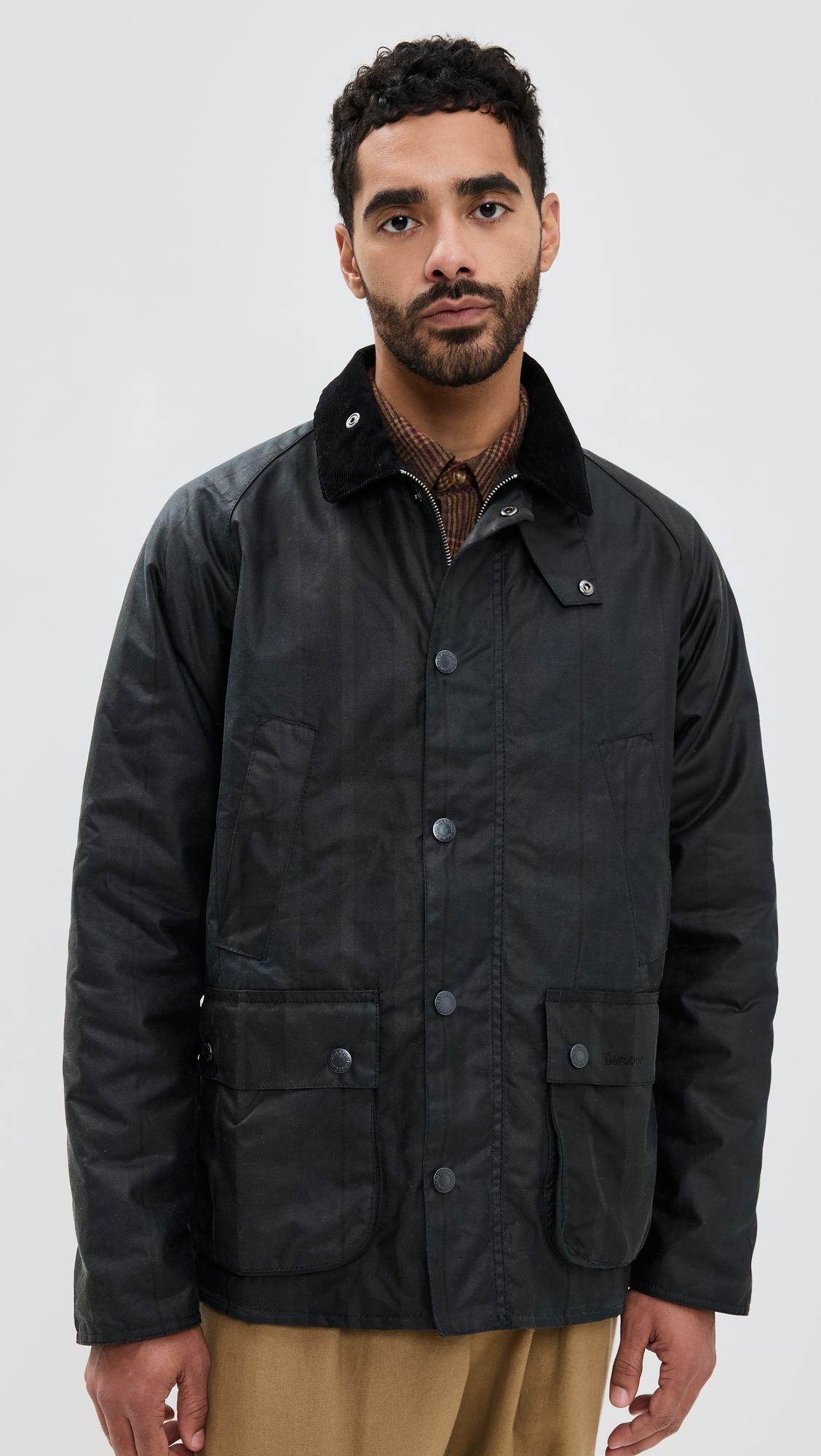 Bedale Modern Check Wax Jacket Dundee Tartan