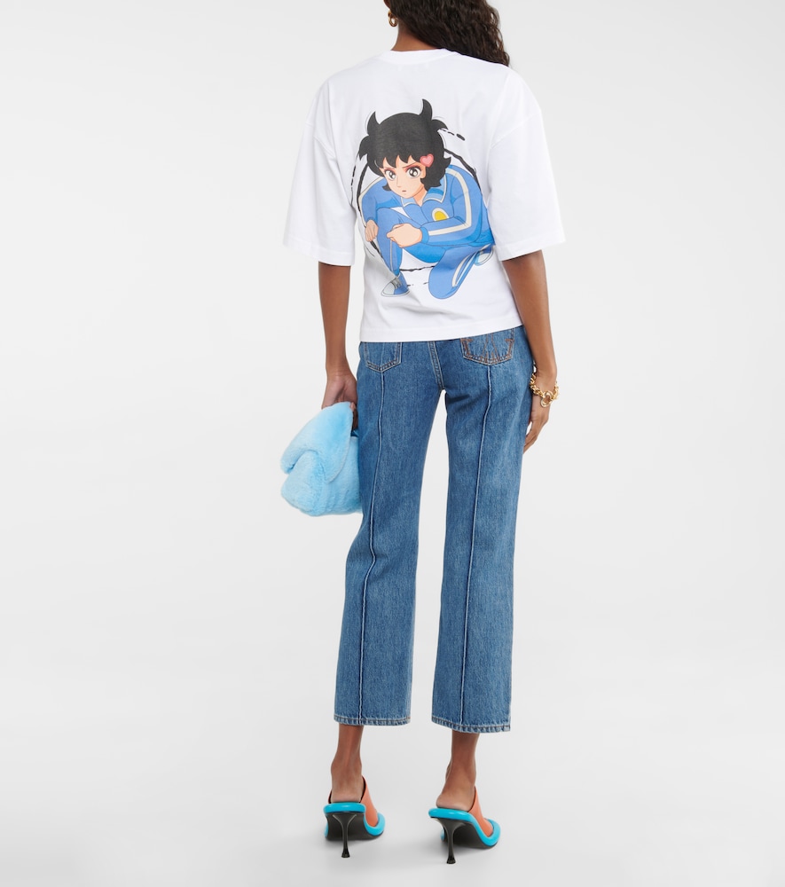X Run Hany logo cotton T-shirt
