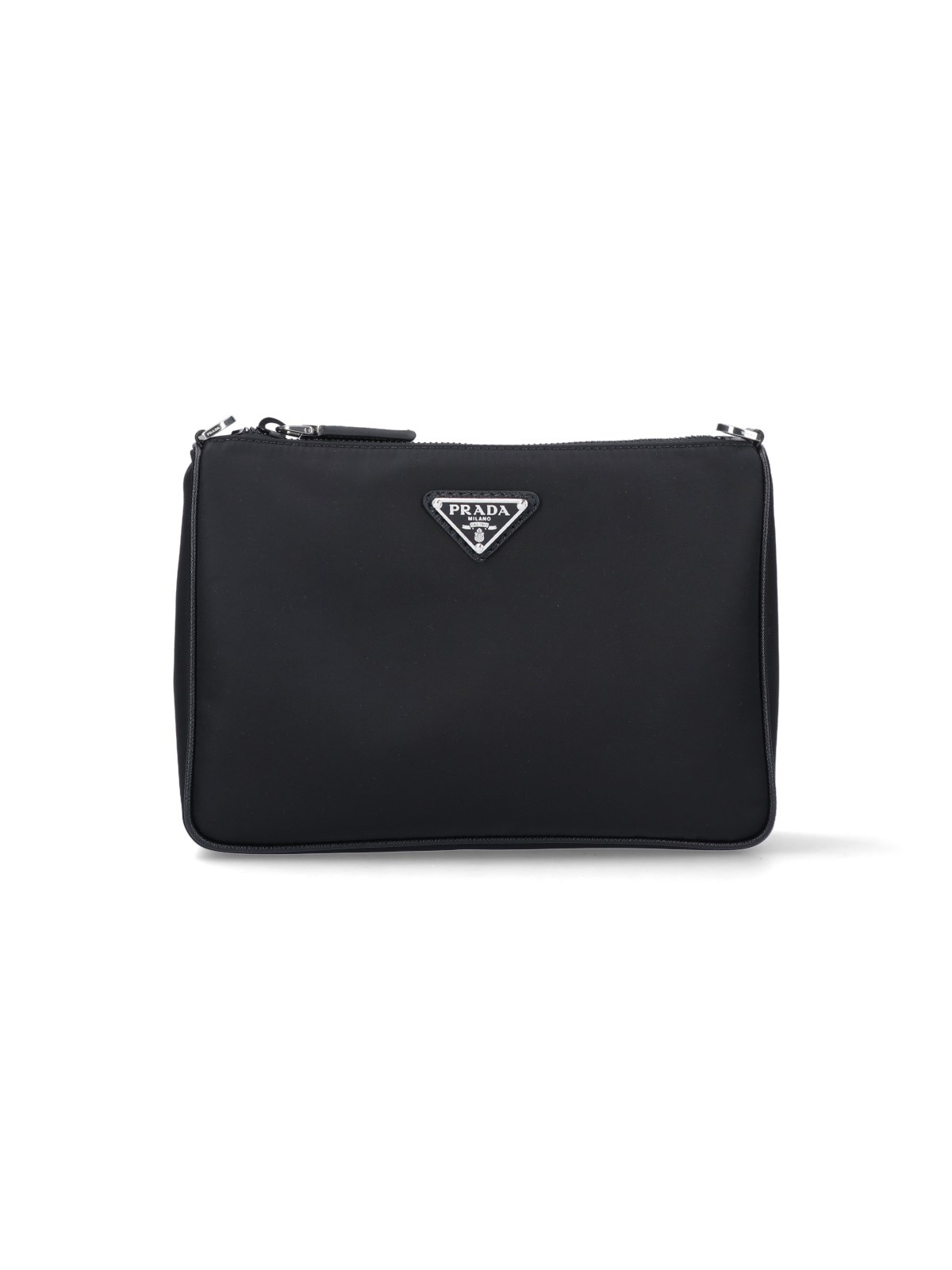 Re-Nylon clutch bag