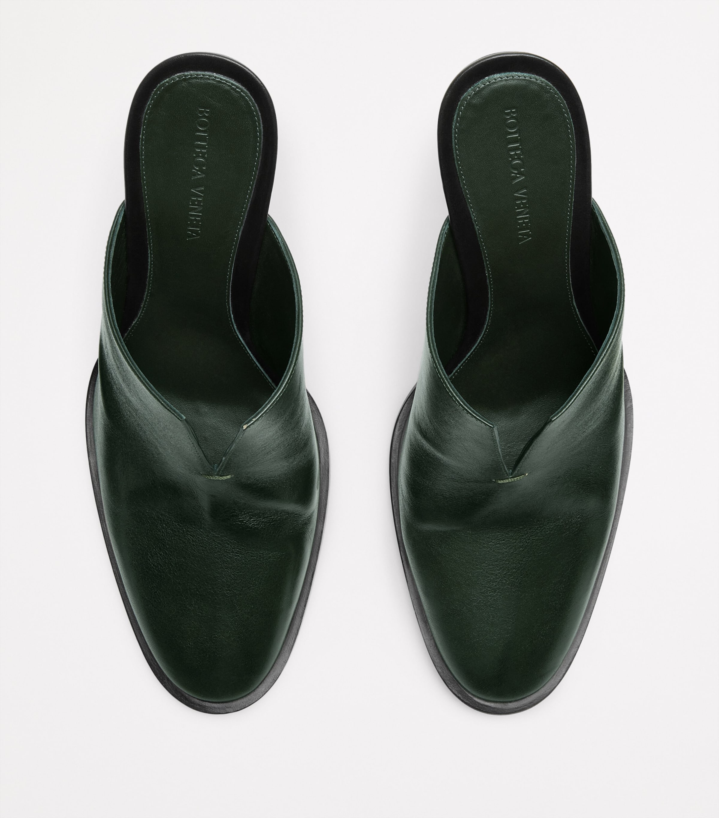 보테가 베네타 여성 Leather Cha-Cha Heeled Mules 100 000000000007736981