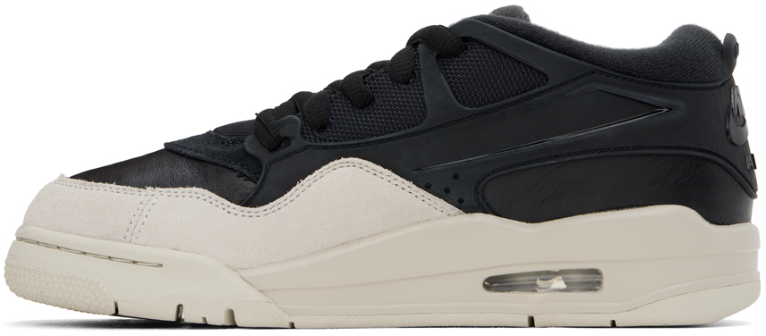 Nike Jordan Black & Off-White Air Jordan 4 RM Sneakers