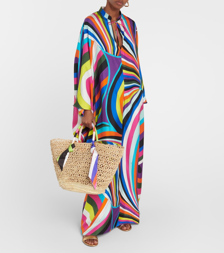 Emilio Pucci Straw Tote Bags