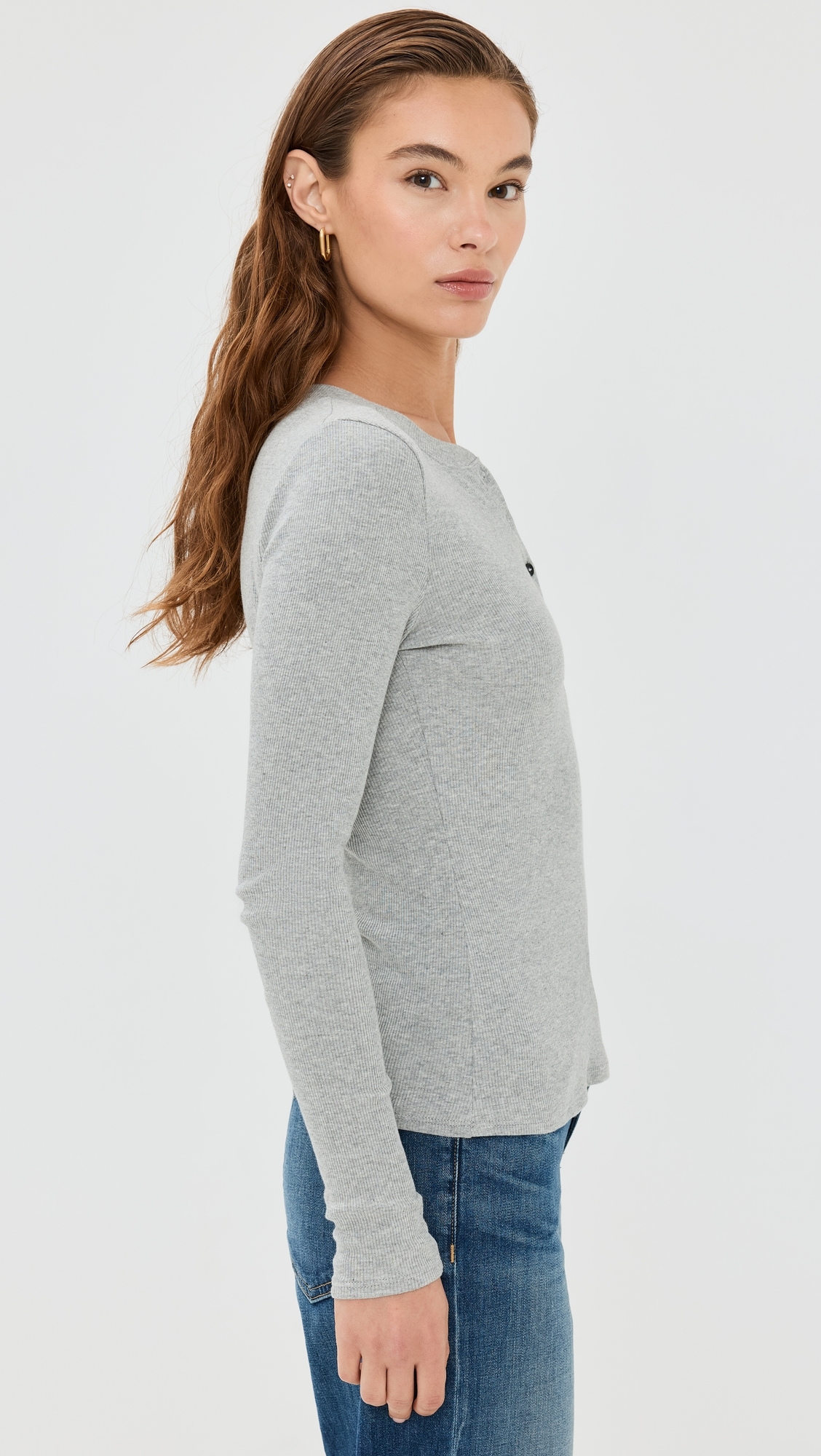 Jordan Henley Tee Heather Grey