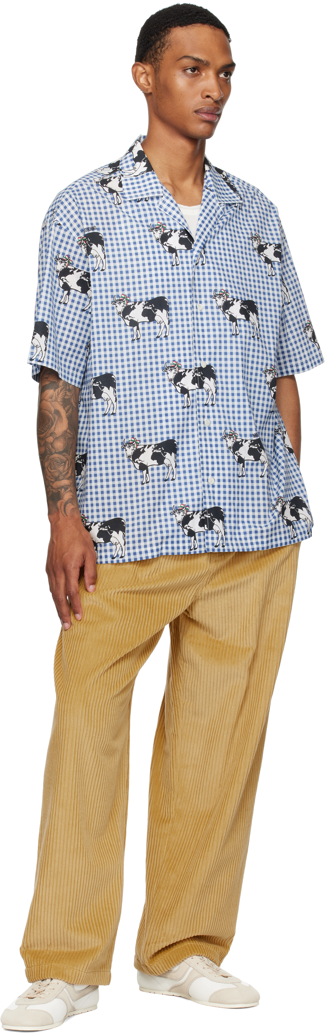 Blue Archive Cow Shirt