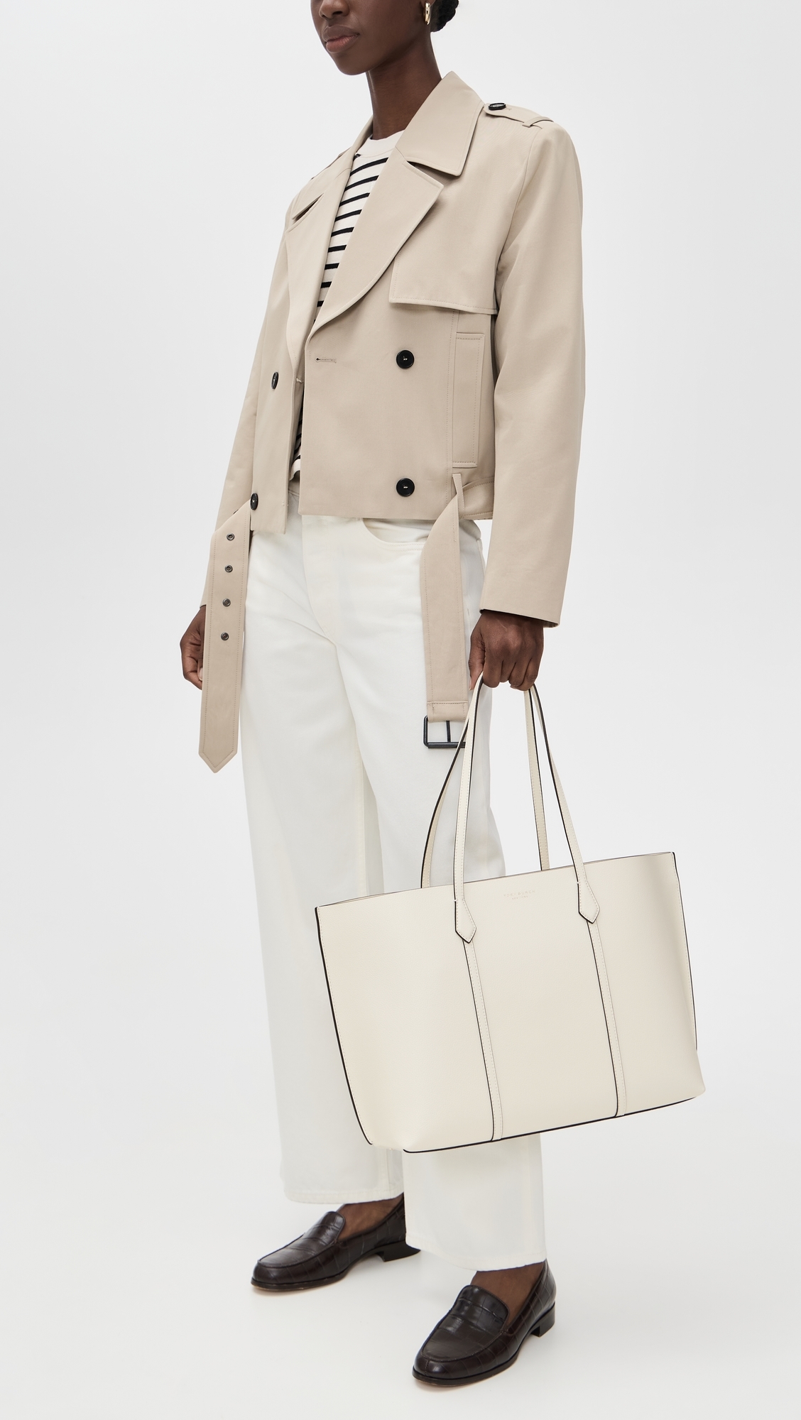 Perry Tote Warm White One Size